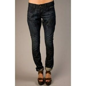 NSF Dark Blue Slim Straight Jeans Size 25